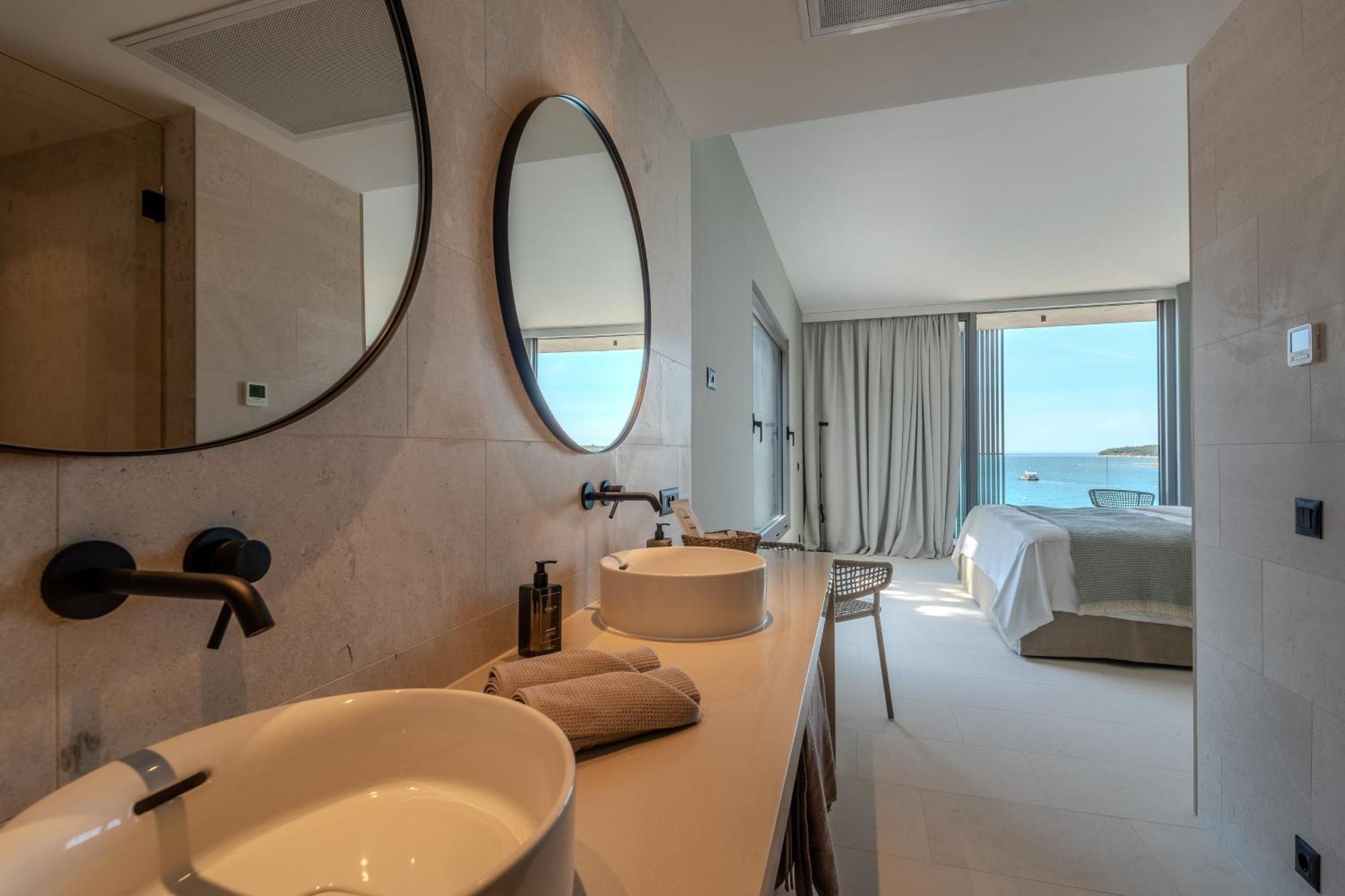 Blu Mare Hotel Novigrad Istria Buitenkant foto